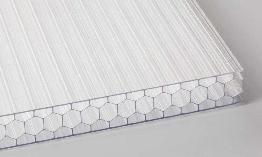 ورق پلی کربنات سه جداره لانه زنبوری