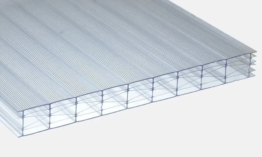 ورق پلی کربنات چهارجداره 4xpanel